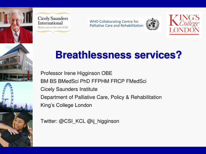 breathlessness services