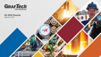 Q2 2020 Results  August 6, 2020  Forward-looking Statements  NOTE ON FORWARD-LOOKING STATEMENTS: