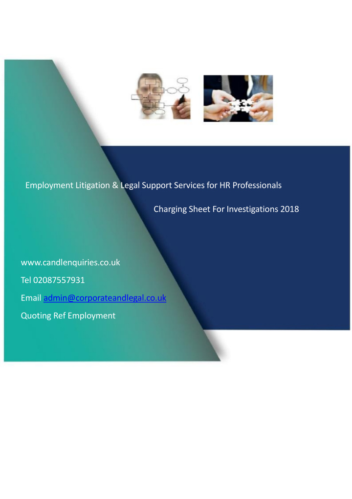 employment litigation legal support services for hr