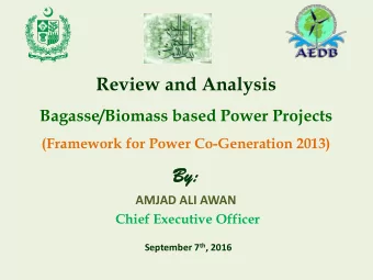By:  By:  AMJAD ALI AWAN  Chief Executive Officer September 7 th , 2016  Policy Framework 2013