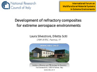 develo lopment of f refr fractory composites for extr fo