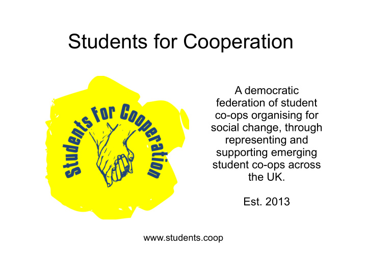 students for cooperation