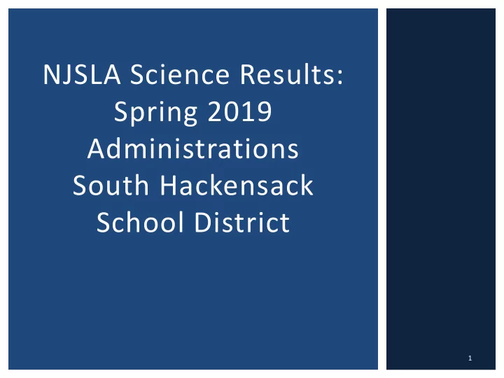 njsla science results