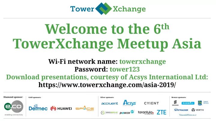 towerxchange meetup asia