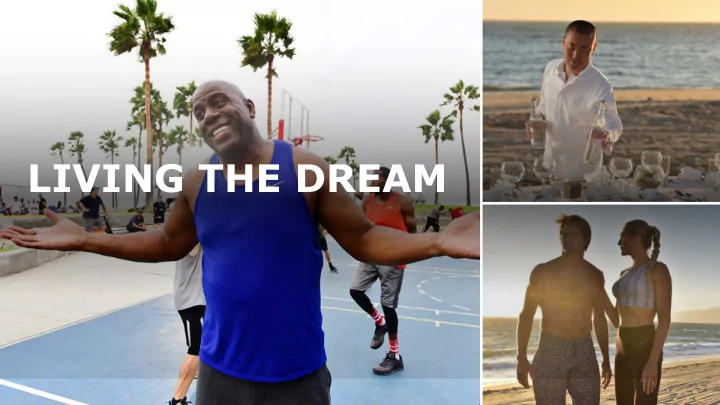 living the dream travel matters for santa monica