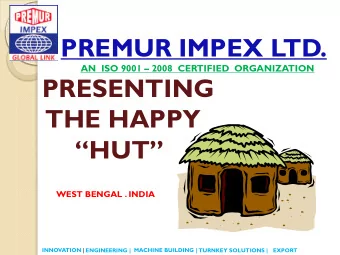 PRESENTING  THE HAPPY HUT  WEST BENGAL . INDIA INNOVATION | ENGINEERING | MACHINE BUILDING |