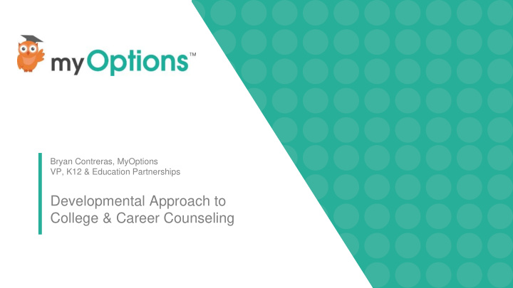developmental approach to college career counseling what