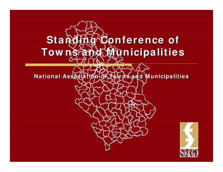 standing conference of standing conference of tow ns and