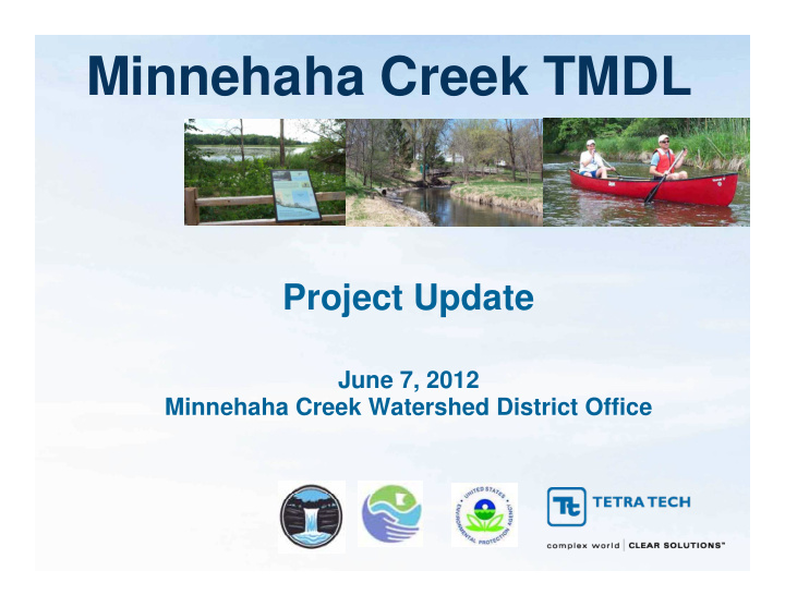 minnehaha creek tmdl