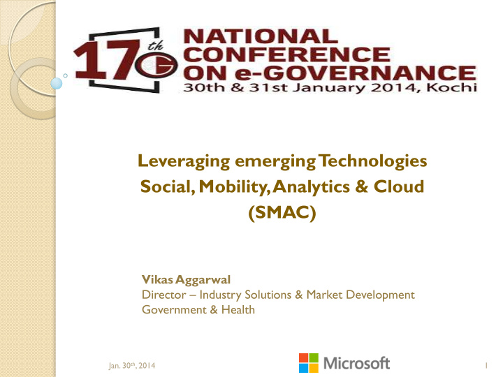 leveraging emerging t echnologies social mobility