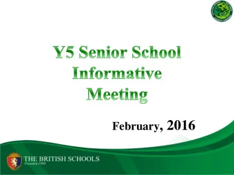 February , 2016  Agenda  Deep Caring  Introductions  Community  Mission &amp;