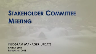 N ATIONAL A CADEMY OF S CIENCES - R EPORT 3  January 3-5 meeting:  Toured Comal system