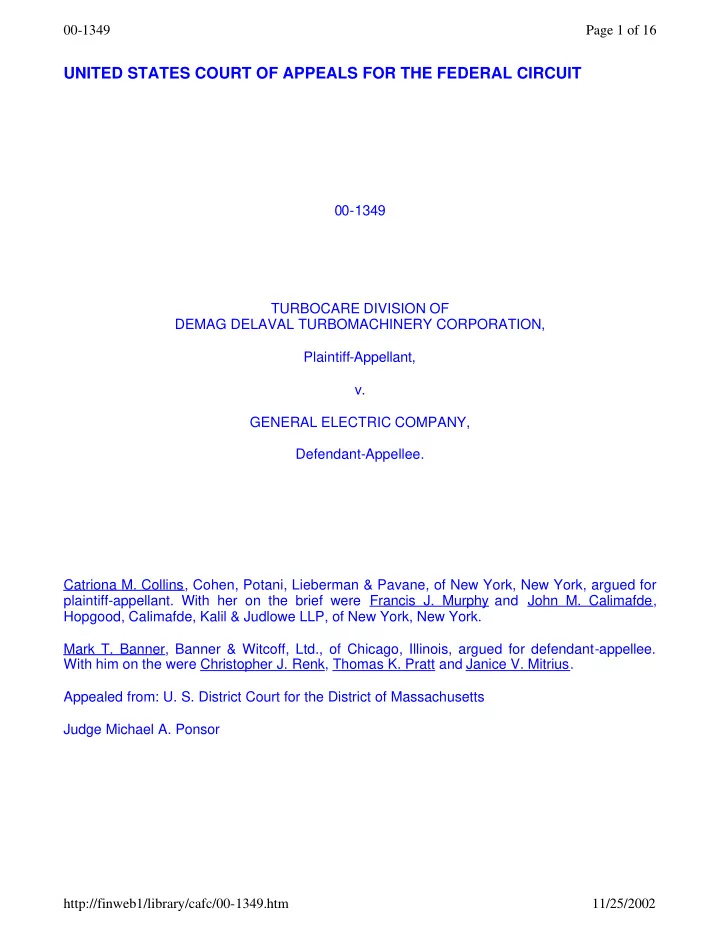 00 1349 page 1 of 16 united states court of appeals for