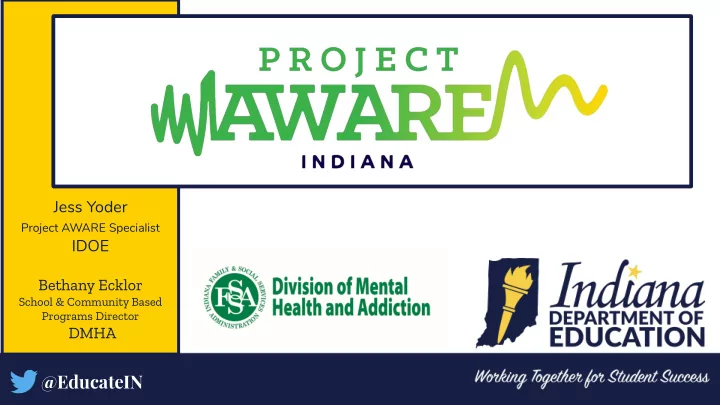educatein project aware