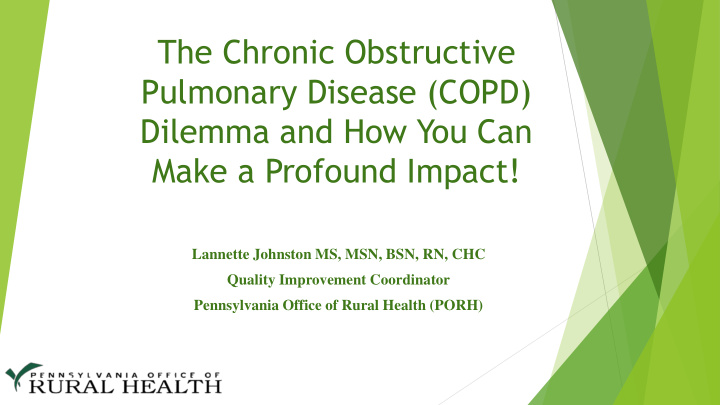pulmonary disease copd