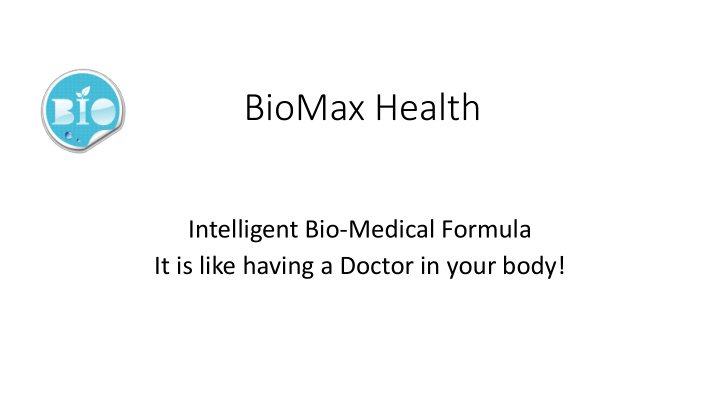biomax health