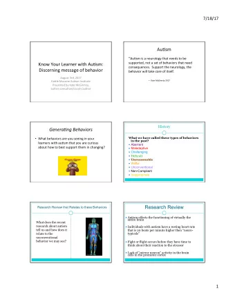 Au4sm    Au4sm  is  a  neurology  that  needs  to  be