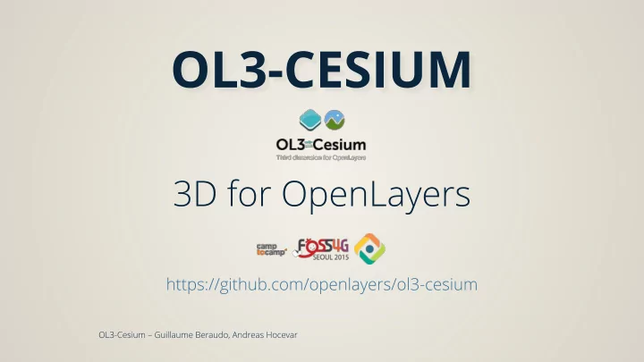 var ol3d new olcs olcesium map map target id ol3d