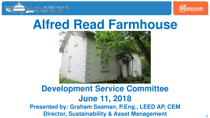 alfred read farmhouse