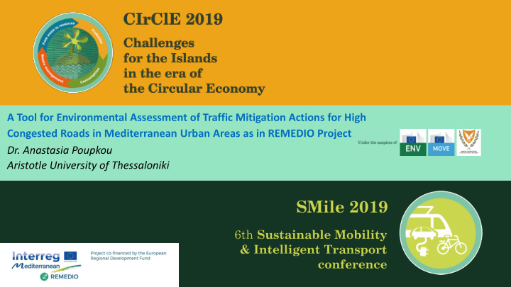 congested roads in mediterranean urban areas as in