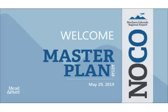 May 29, 2019  The Airport is  What is an Airport  undertaking a Master  Master Plan Study?  Plan