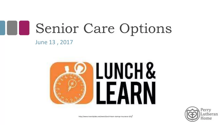 senior care options