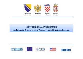 As a consequence of armed conflicts in  As a consequence of armed conflicts in  the 1990s, over 3