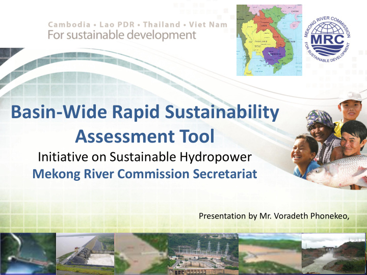 basin wide rapid sustainability assessment tool