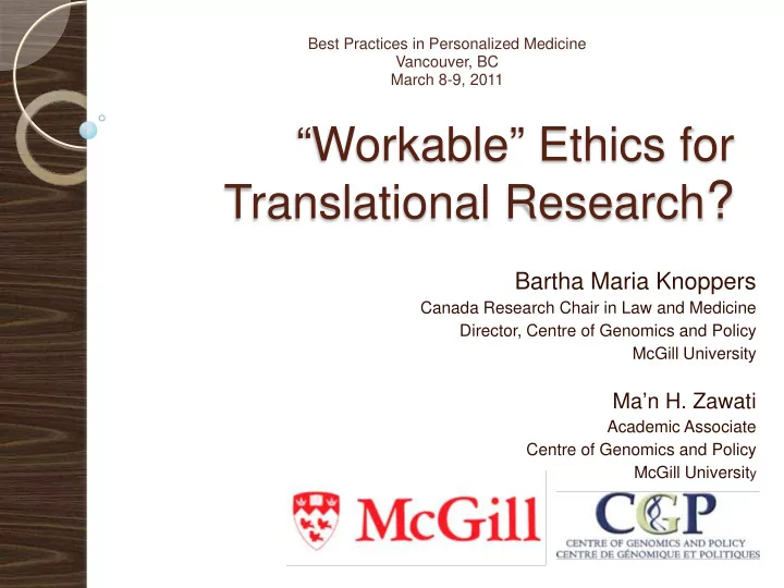 translational research