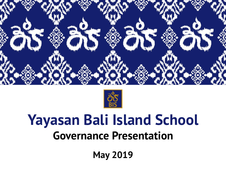 yayasan bali island school