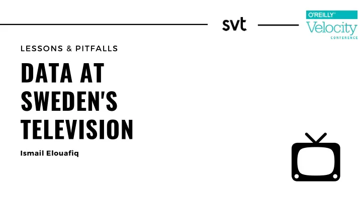 data at sweden s television
