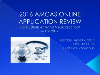 T  a ke n o r re se rve d a  se a t fo r the  MCAT  e xa m  Re vie we d the  to pic  o f yo