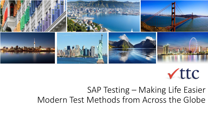 sap testing making life easier