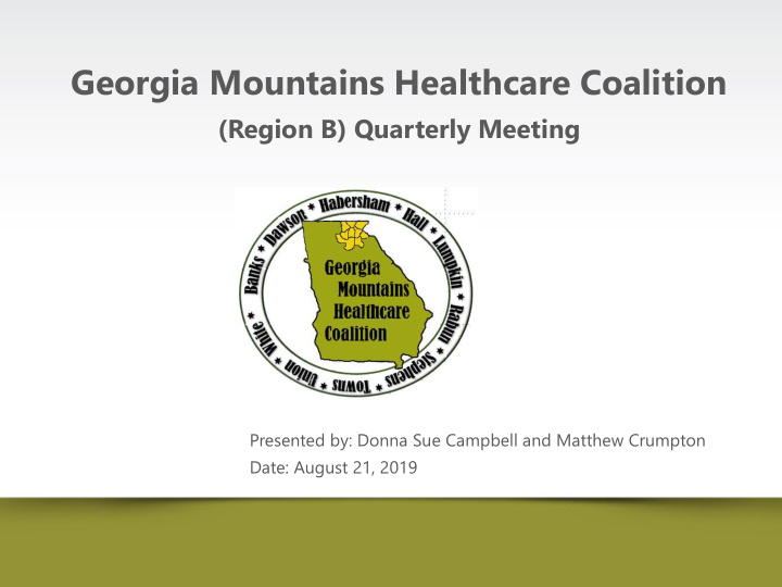 georgia mountains healthcare coalition