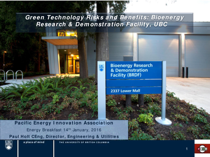 green technology risks and benefits bioenergy research