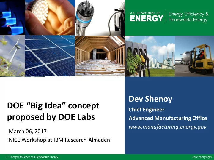doe big idea concept