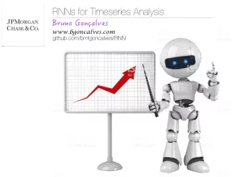 RNNs for Timeseries Analysis  www.bgoncalves.com  github.com/bmtgoncalves/RNN  Disclaimer  The