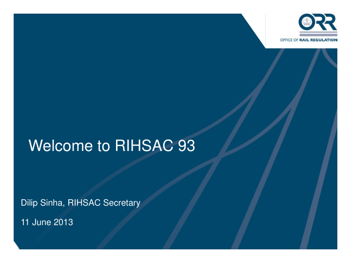 welcome to rihsac 93