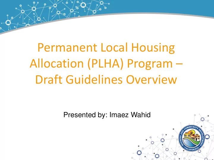allocation plha program