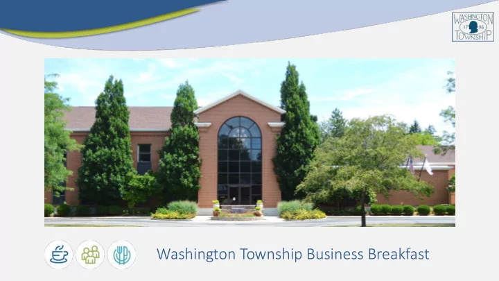washington township business breakfast