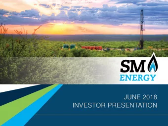 JUNE 2018  INVESTOR PRESENTATION  PLEASE READ THIS PRESENTATION  MAKES REFERENCE TO: