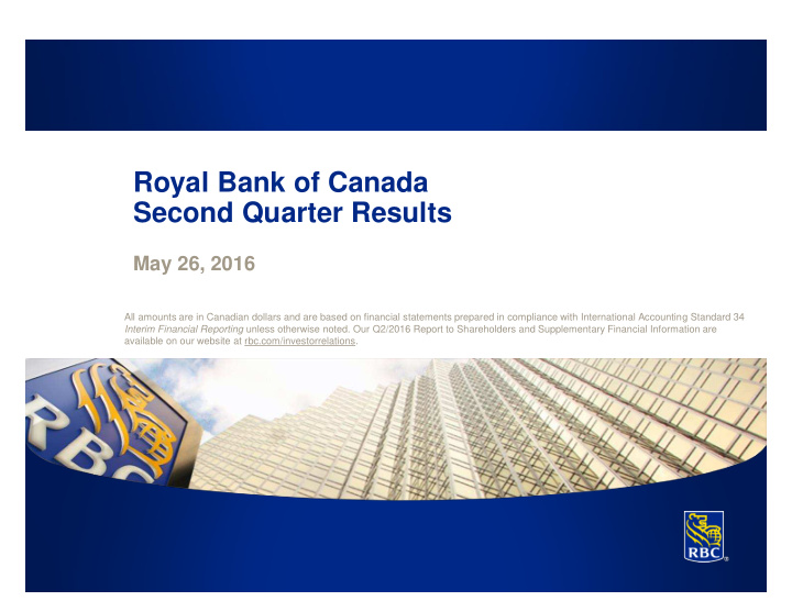 royal bank of canada