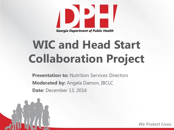 wic and head start