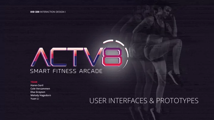 user interfaces prototypes