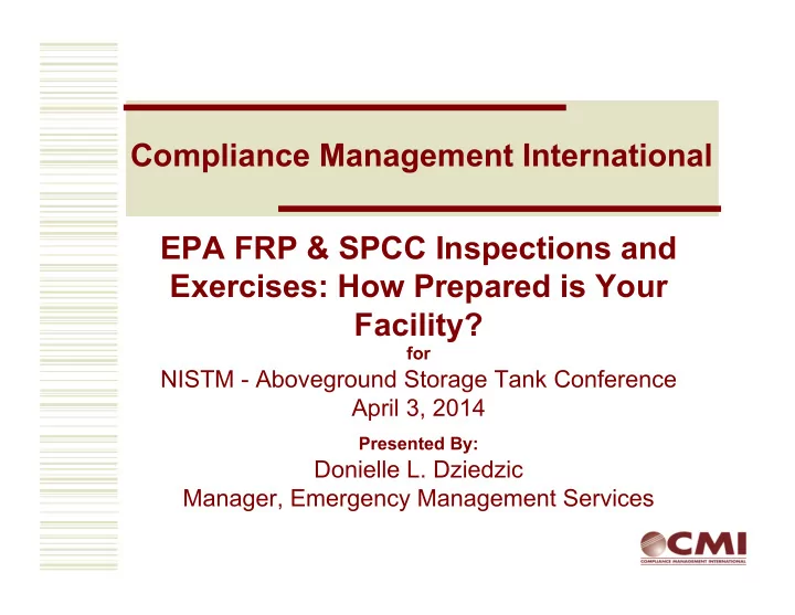 compliance management international