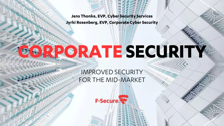corporate security