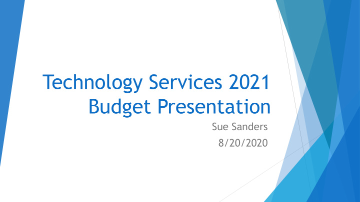 technology services 2021