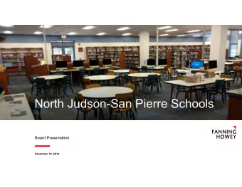 Board Presentation  December 18, 2018  2017 Building Renovations  High school reroof  New tennis