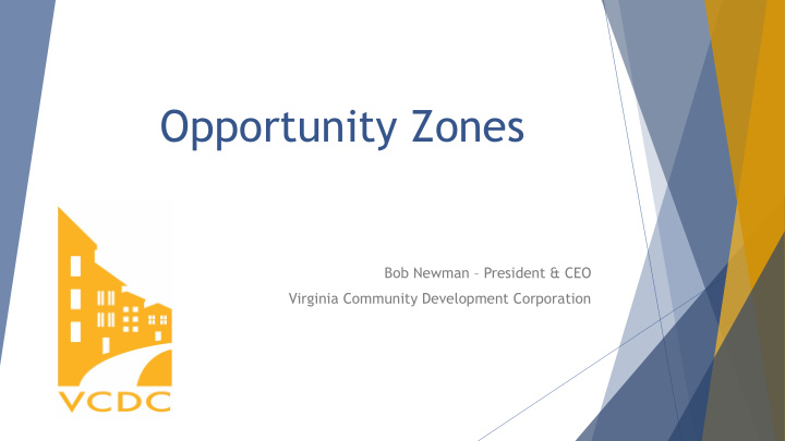 opportunity zones