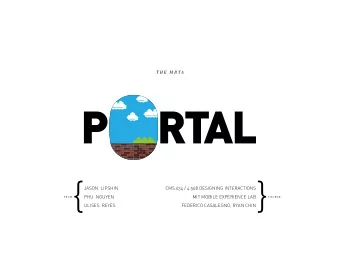 T H E  M B TA  CMS.634 / 4.568 DESIGNING INTERACTIONS  JASON  LIPSHIN  PHU  NGUYEN  MIT MOBILE